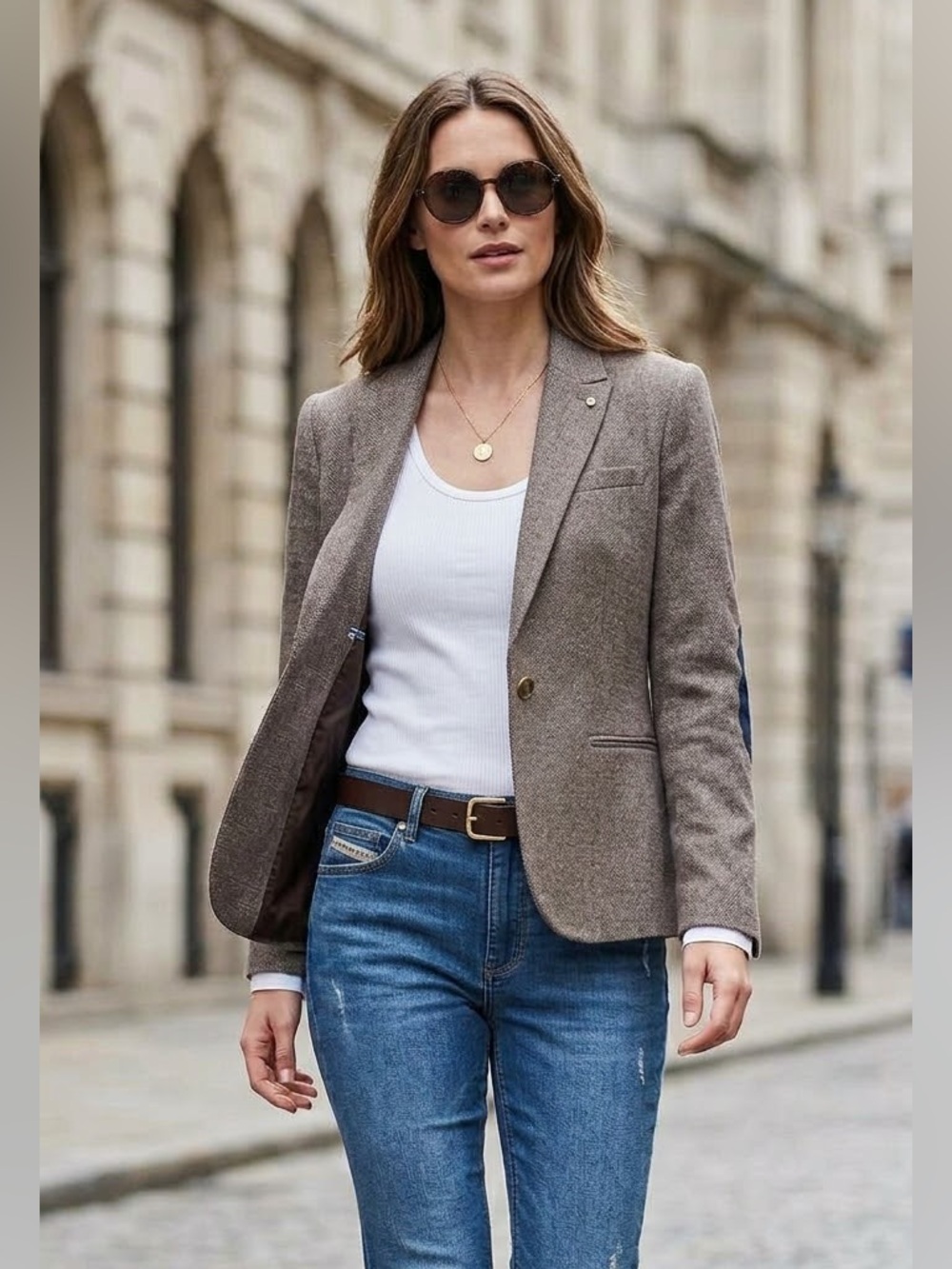 TOMMY HILFIGER Women’s Blazer Jacket Size 6 – Classic Tailored Workwear